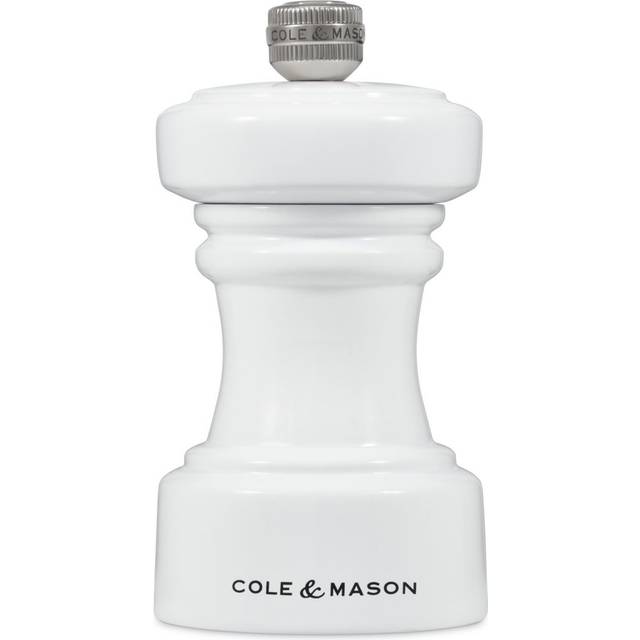 COLE & MASON Pepper Gloss Hoxton Cole&Mason |Vit |Ø 5.5 cm