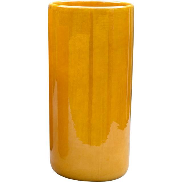 Bergs Potter - Oak Vas 40 cm Gul amber