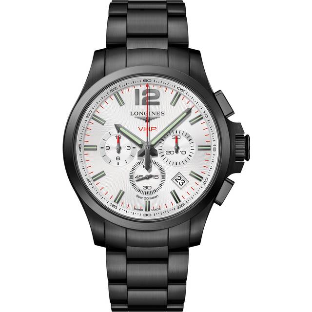Longines Watch Conquest VHP Chrono Mens - Silver