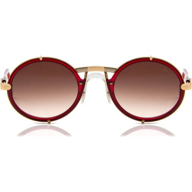 Cazal 644 010 Men's Sunglasses Red Size 53 - Transparent Red (53)