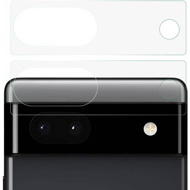 [2-PACK] Google Pixel 7 Kameralinsskydd i HÃ¤rdat glas Arc Edge - Clear