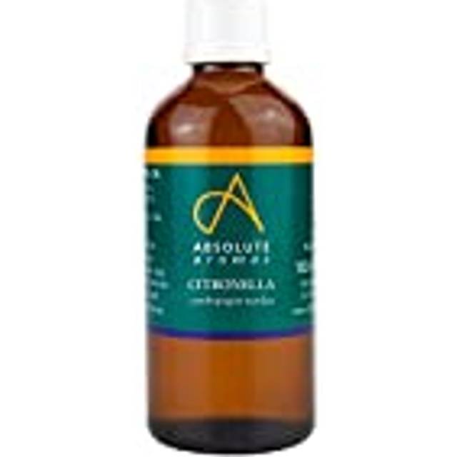 Absolute Aromas Citronella Essential Oil 100ml - 100% Pure, Natural, Undiluted and Cruelty Free - for use in Aromatherapy, Diffusers and Homemade Cand