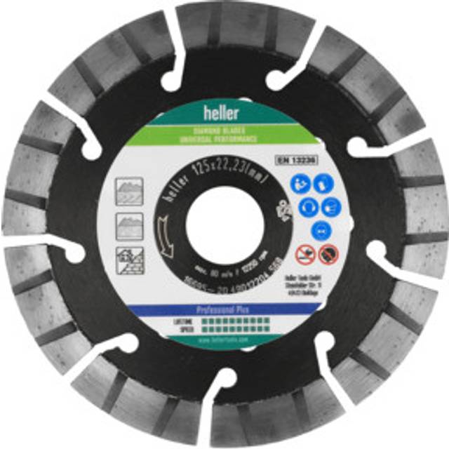 Heller Tools 29927 Diamantkapskiva Diameter 230 mm 1 st