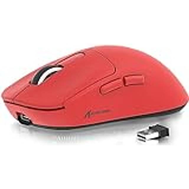 ATTACK SHARK X3 49g SUPERLIGHT mus, PixArt PAW3395 spelsensor, BT/2.4G trådlös/trådbunden spelmus, 26000 DPI, 200 timmars batteri, kontorsmöss för Win11/Xbox/PS/Mac