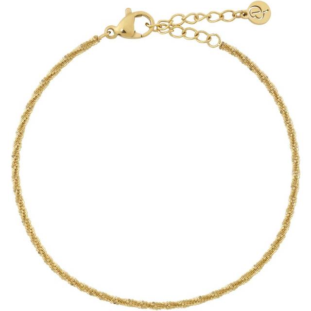 Armband tinsel thin bracelet förgyllt stål