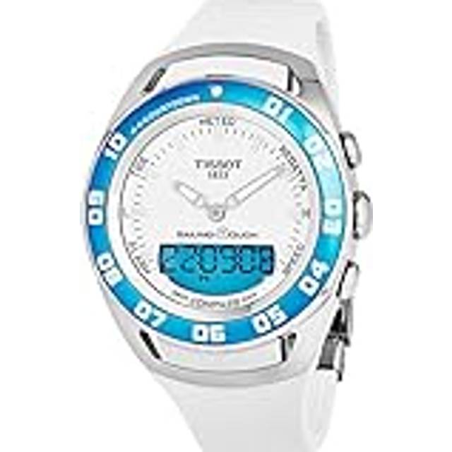Tissot T-touch Sailing Mens White Watch T0564202701100 Rubber - One Size