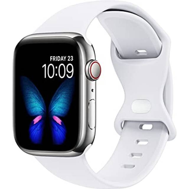 Tighesen Sport Bands Compatible with Apple Watch Band Ultra 2/Ultra SE Series 9/8/7/6/5/4/3/2/1 38mm 40mm 41mm 42mm 44mm 45mm 49mm S/M M/L for Women/M