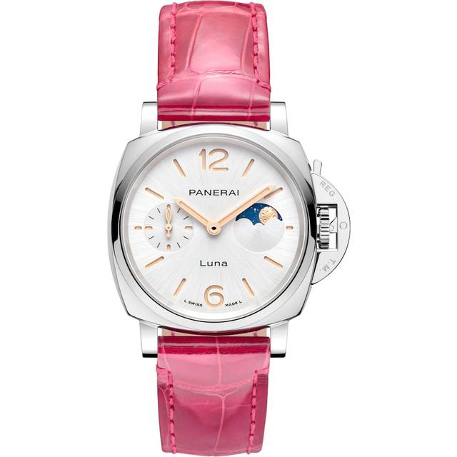 Luminor Due Luna Moonphase 38mm Ladies Watch - Pink