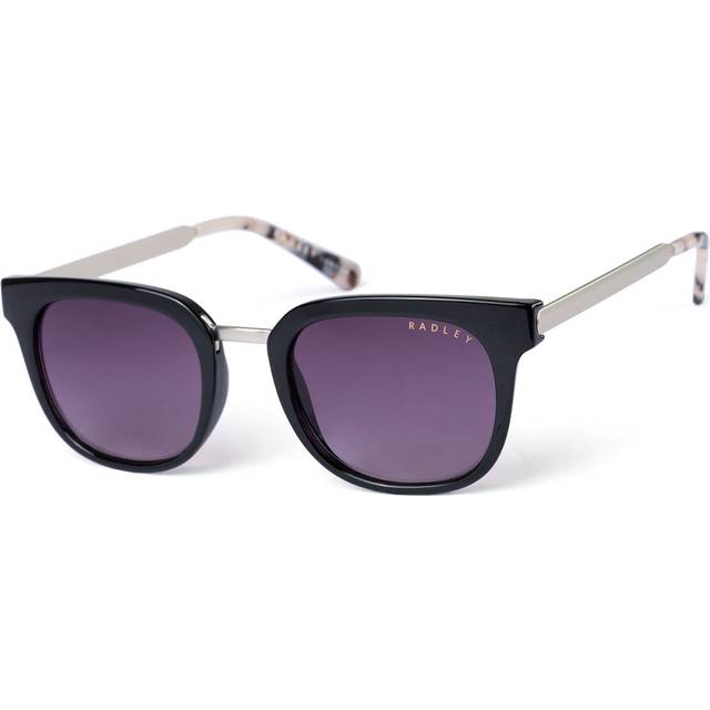 Radley women's sunglasses pensbury rds-6510 104 black/silver/smoke gradient