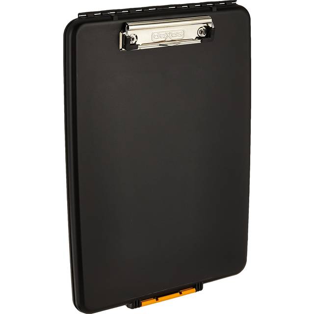 Dexas Slimcase Storage Clipboard  Black