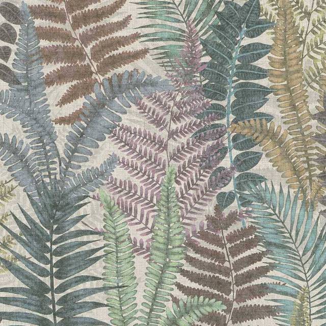 As Creation Fern Leaves Wallpaper Famous Garden Botanical Vinyl Multi 39347-1