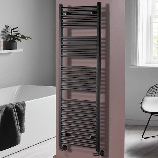 Towelrads Pisa Anthracite Towel Radiator 1800 x 500mm - Grey