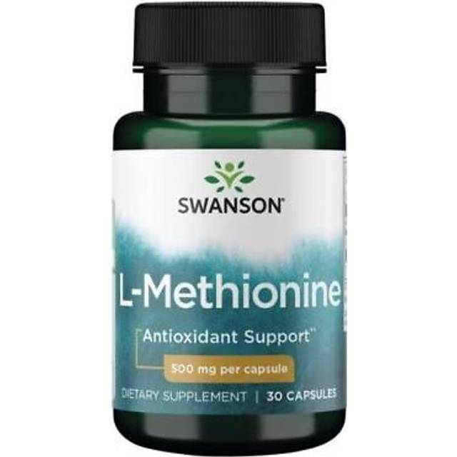 Swanson  L-Methionine  500 mg  30 Capsules