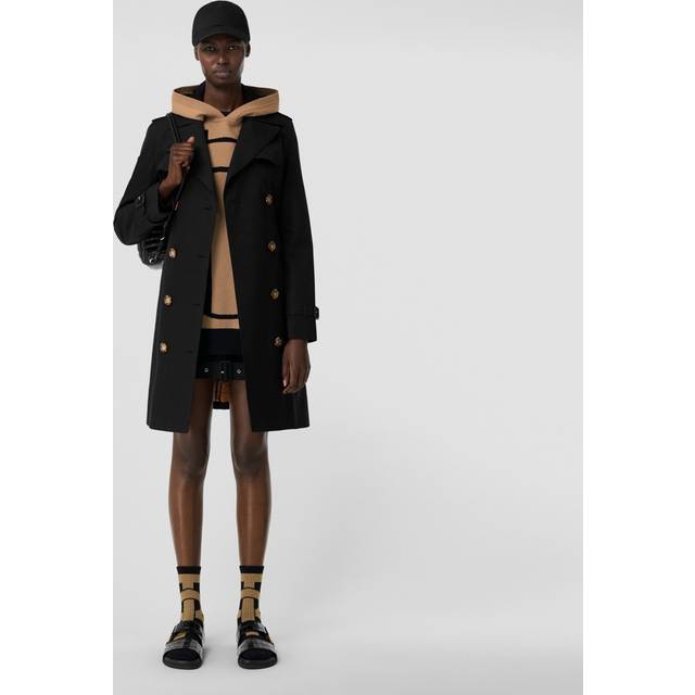 The Short Islington Trench Coat - Black (UK 8)