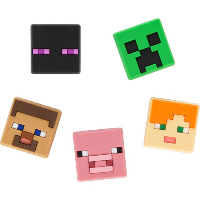 Crocs Minecraft 5 Pack Jibbitz Colour: ASSORTED, Size: One Size