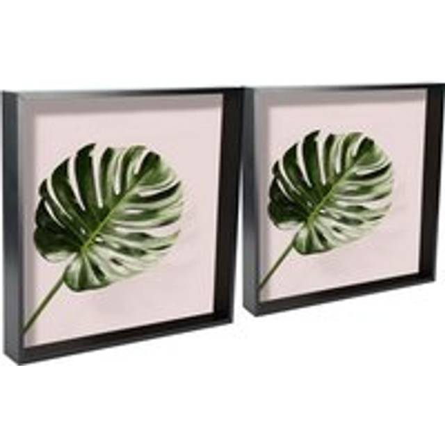 Nicola Spring - 3D Deep Box Photo Frames - Black (42cm H x 42cm W x 6cm D)
