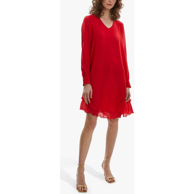 James Lakeland Long Sleeve Wave Hem Dress