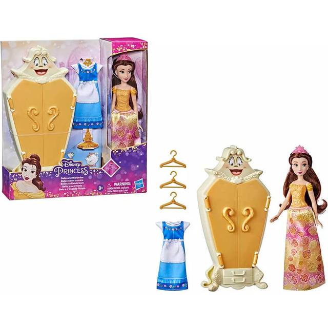 Disney F26325L00 Princess Belle Doll and Wardrobe