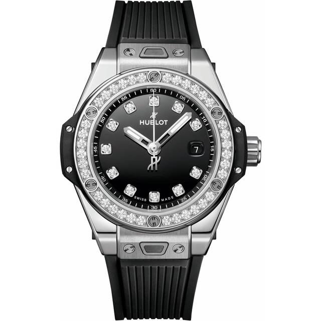 Hublot Big Bang One-Click Steel Diamonds 33mm Automatic Ladies Watch