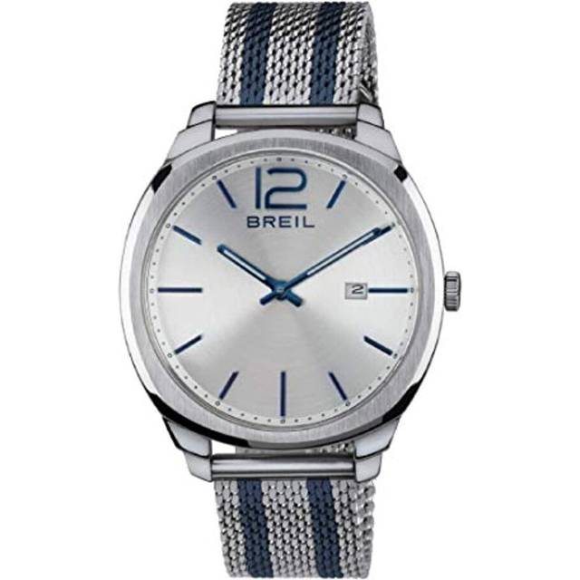 Breil herr analog kvarts smart klocka armbandsur med tyg armband TW1728