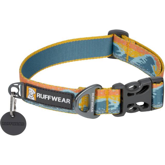 Ruffwear Crag Reflective Dog Collar Rising Wave, 28-36 cm
