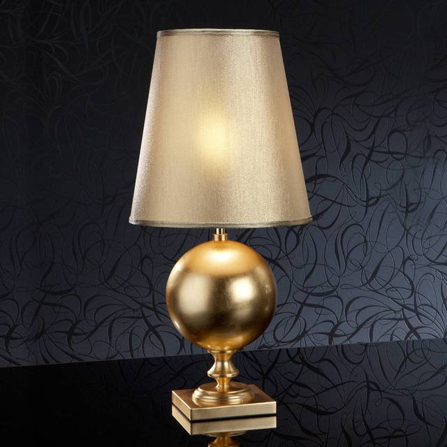 Schuller 664443 Terra 1 Light Table Lamp Gold