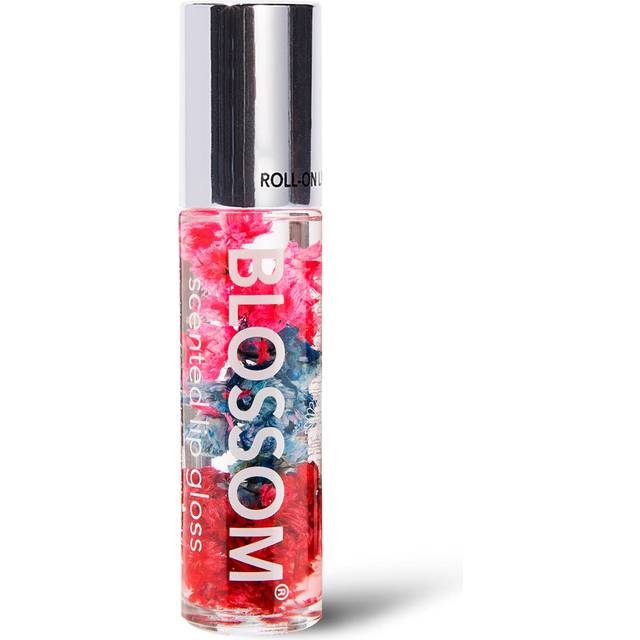 Blossom Scented Roll on Lip gloss, Infused with Real Flowers, Made in USA, 020 fl oz59ml, Island Fruit