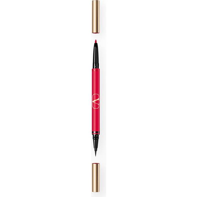 Valentino Twin Double-Ended Gel Pencil Eyeliner - Sort/Rød