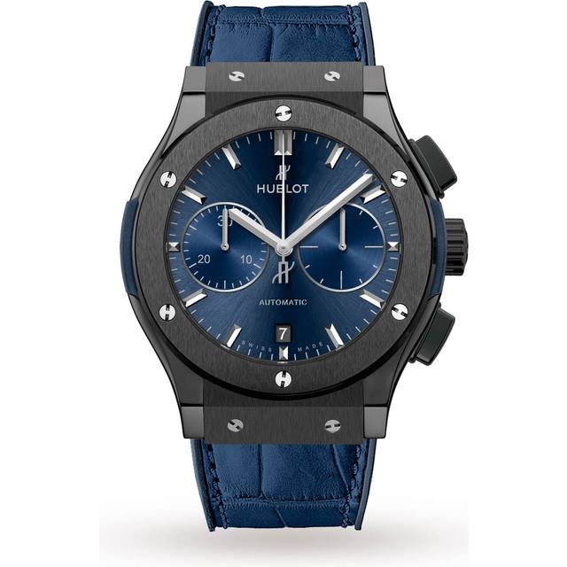 Classic Fusion Ceramic Blue Chronograph 45mm