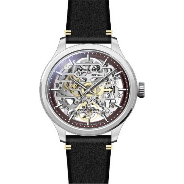 Earnshaw automatisk klocka ES-8229-03, svart