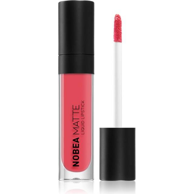 NOBEA NOBEA Day-to-Day Matte Liquid Lipstick Flydende mat læbestift Skygge Raspberry Red #M06 7 ml