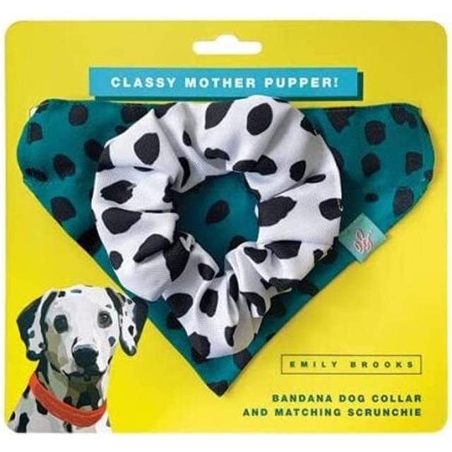 Emily Brooks Bandana and Scrunchie Set - Green