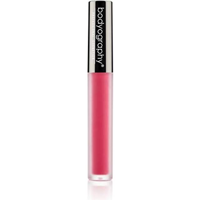 Bodyography Lip Lava Liquid Lipstick - Long-Lasting Lipstick - Bright and Bold ((Heartbreaker) Pink Red Matte)