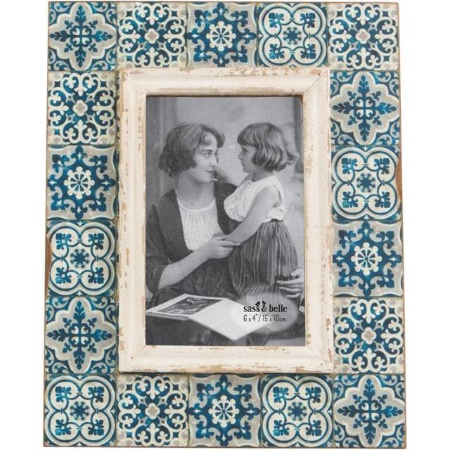 Mediterranean Mosaic Photo Frame