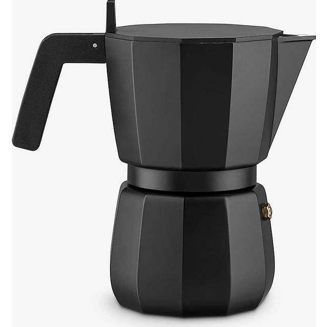 Alessi Moka mokkabryggare 6 Kopp Svart