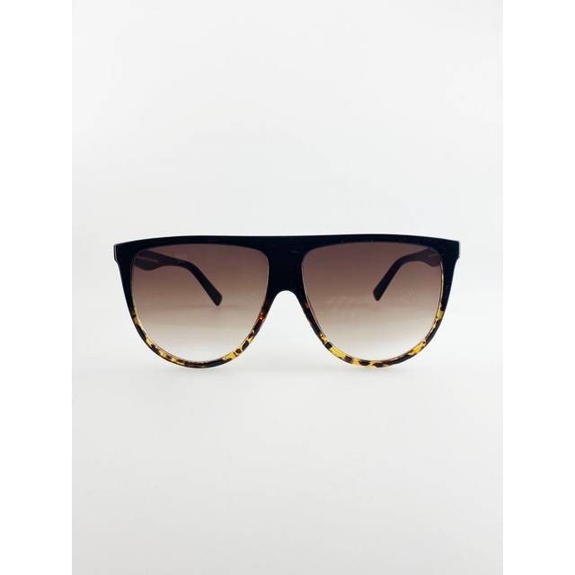 SVNX Womens Ombre Lense Oversized Sunglasses In Tortoise Shell - Brown - One Size
