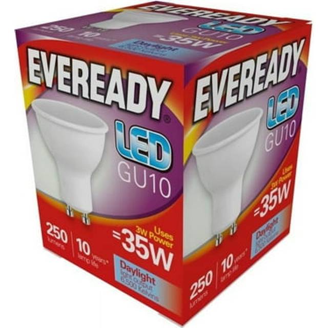 (3w, Daylight) Eveready LED GU10 Bulb