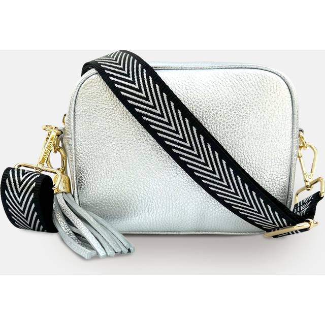 Apatchy London Chevron Strap Leather Cross Body Bag