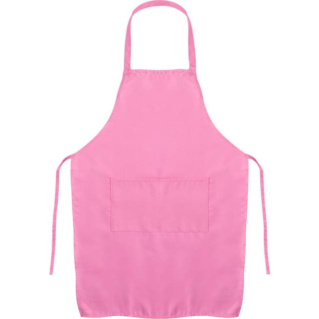(Baby Pink) Unisex Apron for Adults & Kids - BBQ, Cooking, Art