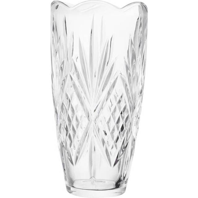Orsina Beaufort Crystal Scalloped Vase