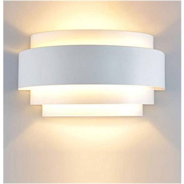 Modern LED Wall Lights up Down Wall Light Sconce Lamp E27 for Living Room Corridor Bedroom Light Dining Room Corridor Stairs Balcony, Warm White