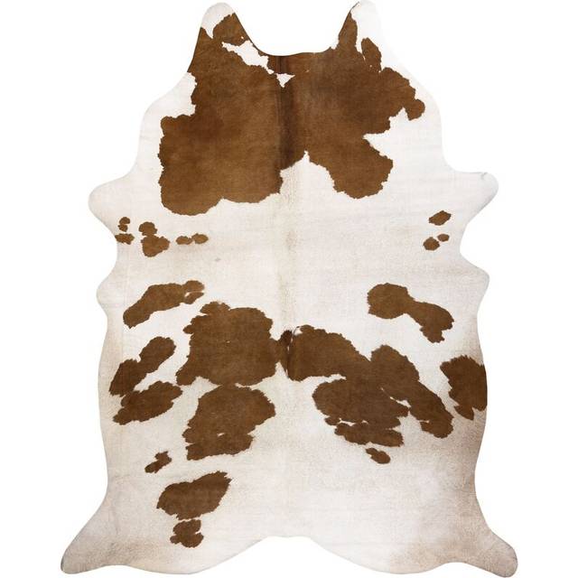 Rugsx - Carpet Artificial Cowhide, Cow G5069-2 white brown Leather multicolour 100x150 cm