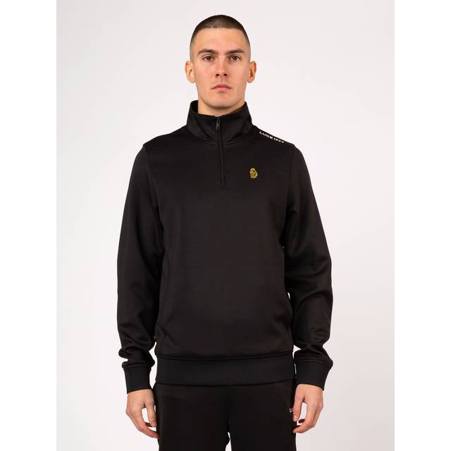 Luke 1977 Mens Ttpqr Quarter-Zip Sweat Black - Size Small