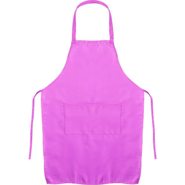 (Purple) Unisex Apron for Adults & Kids - BBQ, Cooking, Art