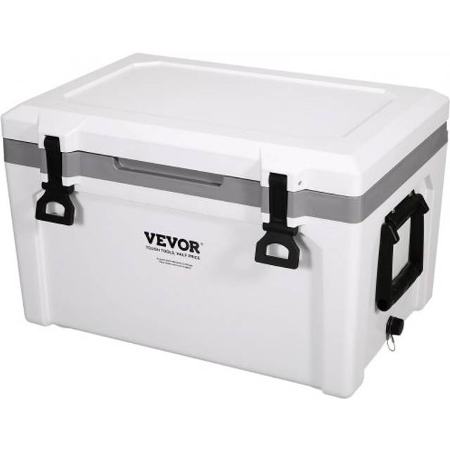 52 qt Insulated Portable Cooler, Heavy-Duty Ice Chest Holds 50 Cans for Camping, Beach, Picnic, Travel, Keeps Ice for 6 Days - Mophorn