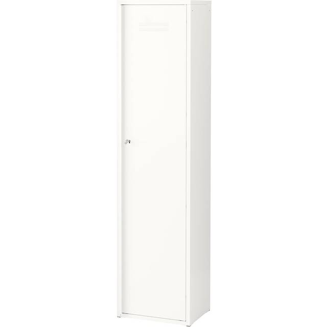IVAR Cabinet with door, white, 40x160 cm