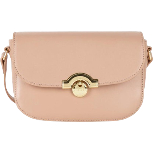 Lancaster Paris Médaille Crossbody bag nude