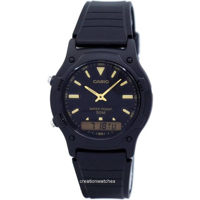 Casio Analog Digital Quartz Dual Time AW-49HE-1AVDF AW49HE-1AVDF Men's Watch