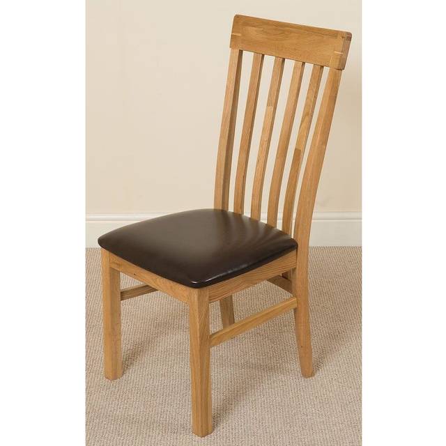 Thats Furniture Harvard Solid Oak Dining Chairs for Dining Room or Kitchen - Brown, Brown