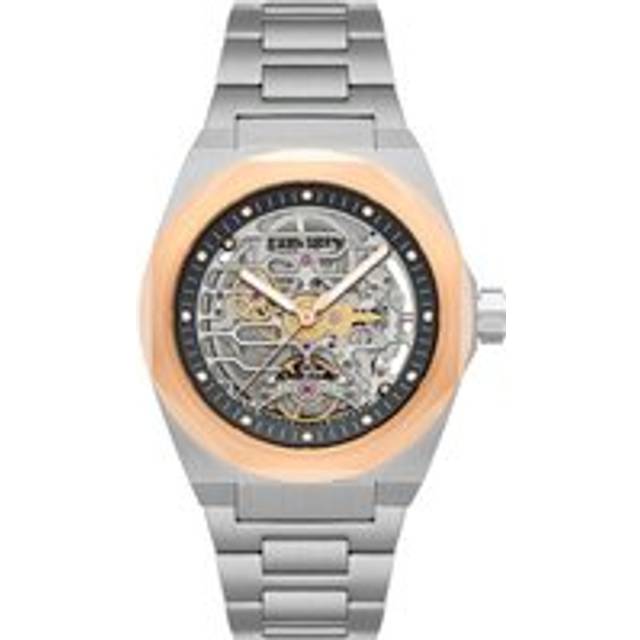 Thomas Earnshaw ES-8228-55 Two Tone Automatic Bracelet Watch - W3436